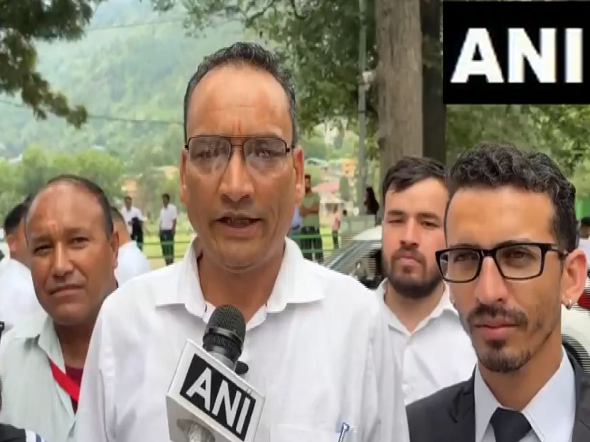 Kullu Bar Association President Teja Singh Thakur. (Photo/ANI)
