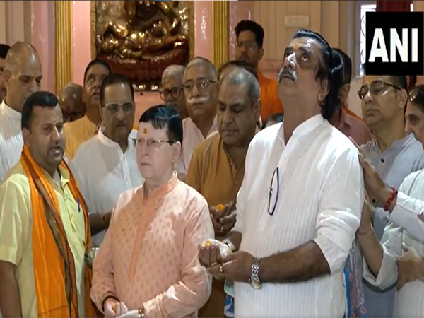 Visual form  Shri Aadya Katyayani Shaktipith Mandir  (Photo/ANI)