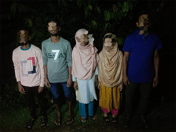 Five Bangladeshis pushed back from Assam's Cachar and Sribhumi (Photo: @himantabiswa/X) 