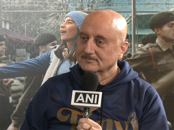 Legendary actor Anupam Kher (Image source: ANI) Legendary actor Anupam Kher (Image source: ANI)