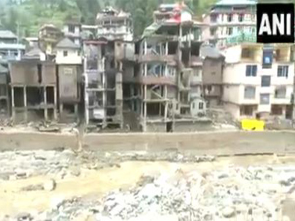 Visuals from Thunag, Himachal Pradesh, Mandi where rain caused havoc (File Photo/ANI) Visuals from Thunag, Himachal Pradesh, Mandi where rain caused havoc (File Photo/ANI)