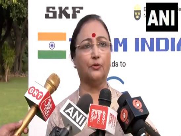 Special Olympics Bharat president Dr Mallika Nadda. (Photo- ANI)