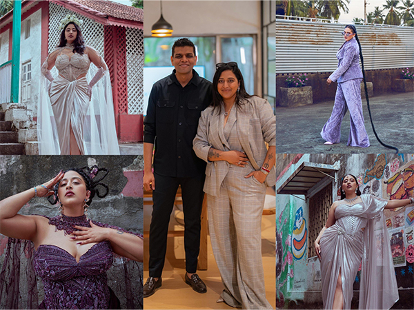 Raja Kumari stuns in striking looks from the KALKI x Raja Kumari capsule collection, a cultural reset in couture. 