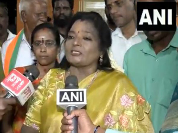 BJP leader Tamilisai Soundararajan (Photo/ANI) BJP leader Tamilisai Soundararajan (Photo/ANI)