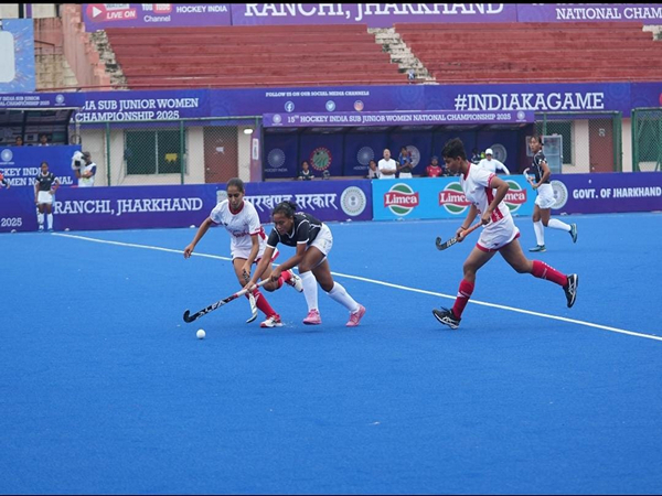A visual of Hockey Mizoram vs Hockey Punjab. (Photo- HI Media) A visual of Hockey Mizoram vs Hockey Punjab. (Photo- HI Media)