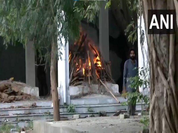 Tennis player Radhika Yadav cremated in Haryana's Gurugram (Photo/ANI)