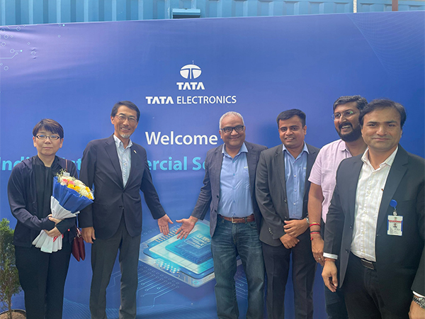 Japanese Ambassador Ono Keiichi visited Tata Electronics facility in Dholera (Photo/ X@JapanAmbIndia) 