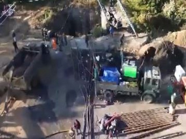 Visual from the spot of the mine tragedy (Photo/ANI)