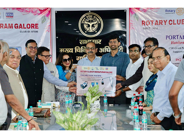 Revolution in Rural TB Diagnosis: Rotary Club Indirapuram Galore Donates Portable Digital X-ray Machine to Ghaziabad Health Department Revolution in Rural TB Diagnosis: Rotary Club Indirapuram Galore Donates Portable Digital X-ray Machine to Ghaziabad Health Department