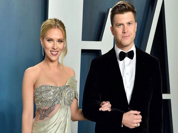 Scarlett Johansson, Colin Jost (Image source/X)