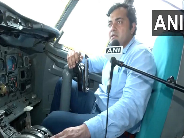 Indus University HoD Aviation Department Captain Umang N Jani (Photo/ANI)