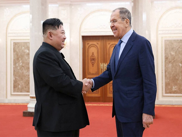 Russian Foreign Minister Sergey Lavrov meets North Korean leader Kim Jong Un amid growing military ties over the Ukraine war (Source: Reuters)
