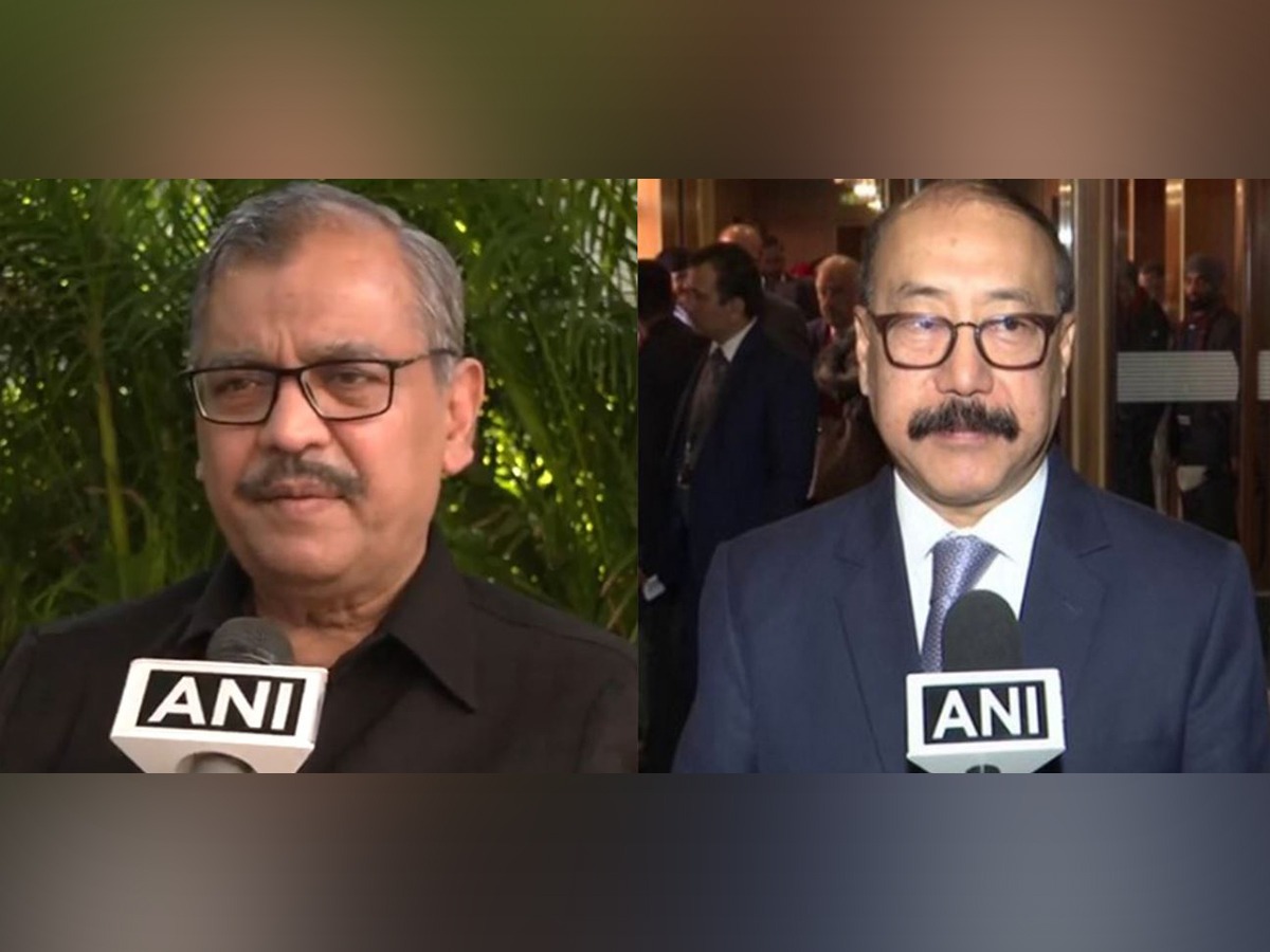 Public Prosecutor Ujjwal Deorao Nikam and former Foreign Secretary Harsh Vardhan Shringla (FilePhoto/ANI