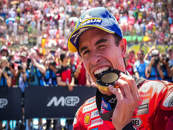 Ducati Lenovo Team rider Marc Marquez (File Image) Ducati Lenovo Team rider Marc Marquez (File Image)