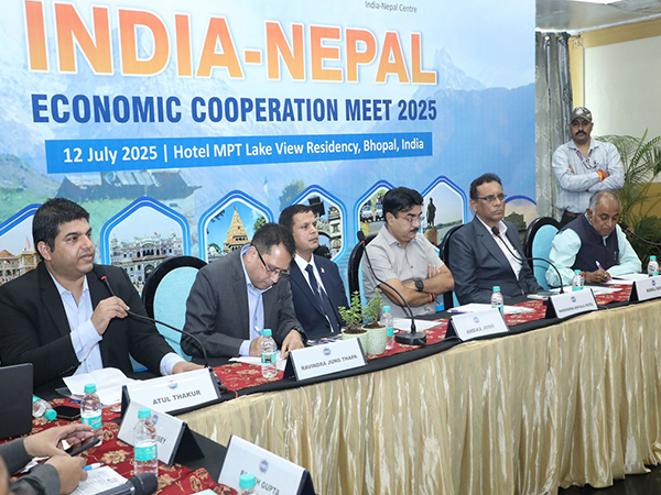 Nepal Embassy and PHDCCI India-Nepal Centre organised 'Economic Cooperation Meet' at Bhopal (Photo/ANI)