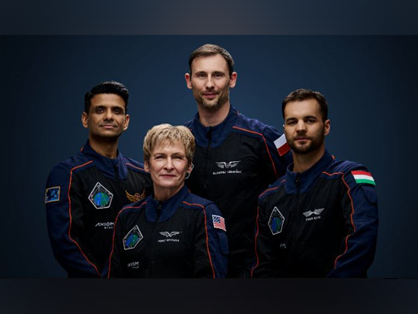 Crew of Axiom Mission 4. (Photo/X@Axiom_Space)