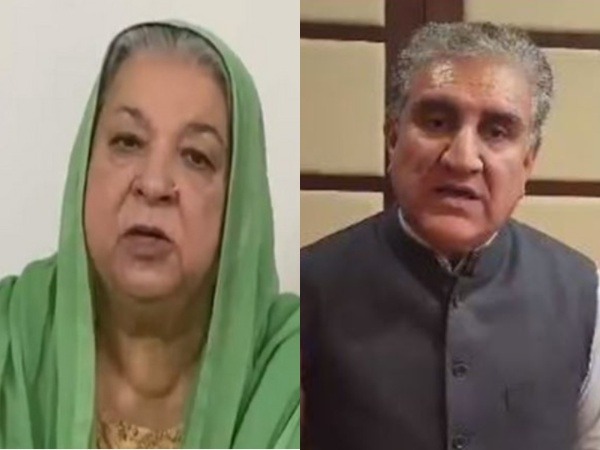 PTI vice chairman Shah Mahmood Qureshi, PTI leader Yasmin Rashid (File Photo) (Image Credit: X/@SMQureshiPTI/@PTIOfficial)