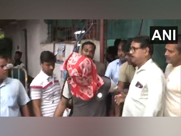 Visuals of the accused being taken from Alipore Court (Photo/ANI)