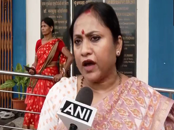  Senior General Secretary of BJD Lekha Samantsinghar (Photo/ANI)