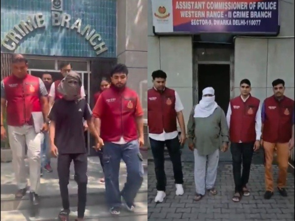 Crime Branch arrests two accused in Delhi burglary cases (Photo Source: Delhi Police)