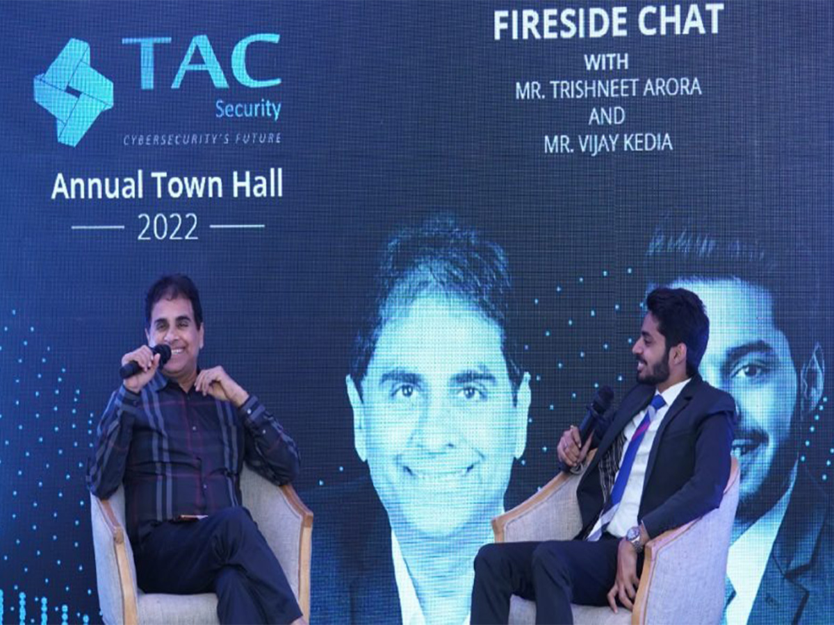 TAC InfoSec Limited's Founder & CEO - Trishneet Arora & Renowned Investor Vijay Kedia TAC InfoSec Limited's Founder & CEO - Trishneet Arora & Renowned Investor Vijay Kedia