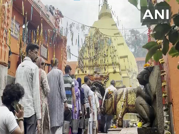 Visual from the Devika Temple in Udhampur (Photo/ANI) Visual from the Devika Temple in Udhampur (Photo/ANI)