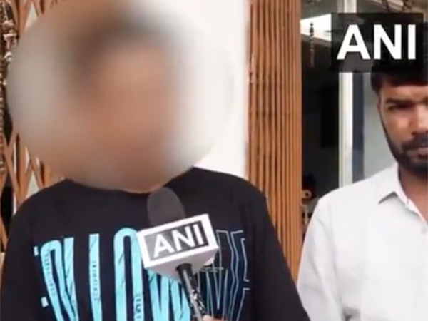 A still from the video of victim's father speaking (Photo/ANI)