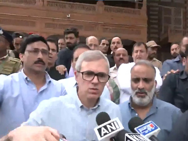 Jammu and Kashmir Chief Minister Omar Abdullah (Photo/ANI)