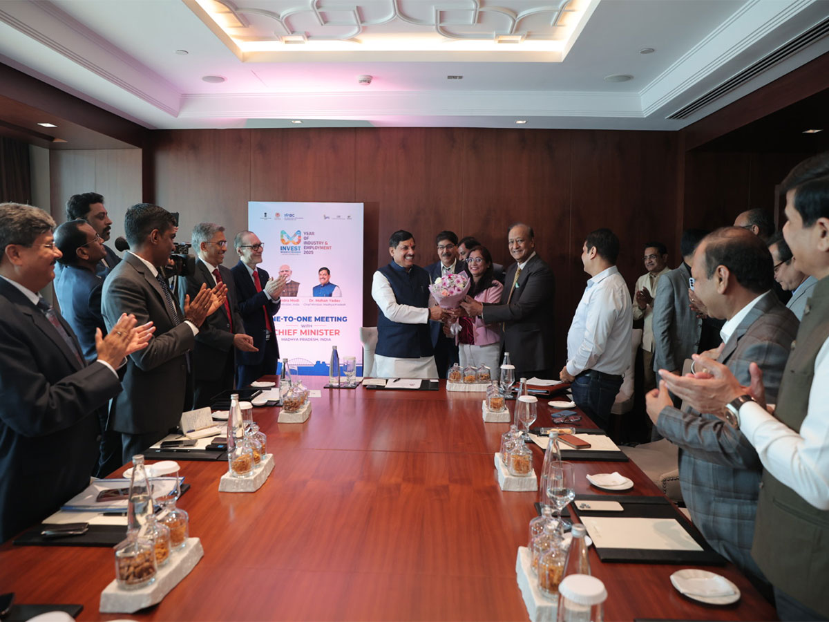 MP CM Mohan Yadav meets JITO Chairman, agrees on MP-JITO investment platform in Dubai (Photo/X@CMMadhyaPradesh)