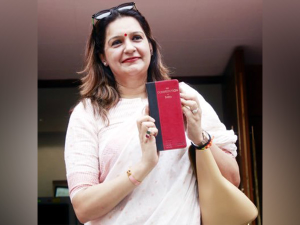 UBT Sena RS MP, Priyanka Chaturvedi (File Photo/ANI)