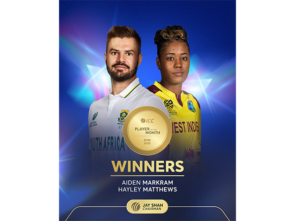 Jay Shah and Hayley Matthews. (Photo- @JayShah X)