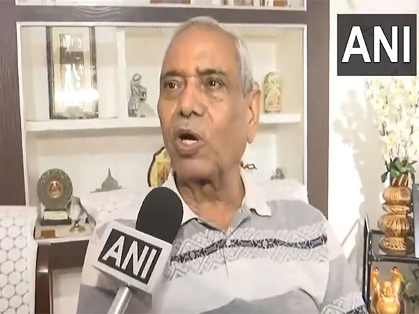 Group Captain Shubhanshu Shukla’s father, Shambu Dayal Shukla (Photo/ANI)