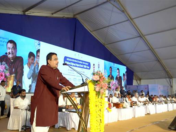 Union Minister Nitin Gadkari during the event in Shivamogga (Photo: PIB)