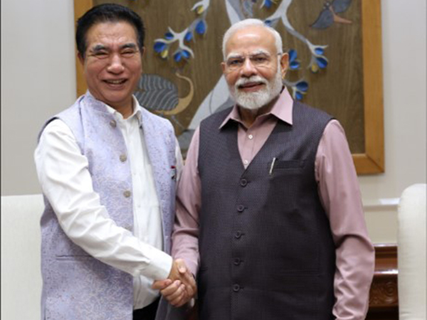 Mizourm CM and PM Modi meets in Delhi (Photo @CMOMizoram)