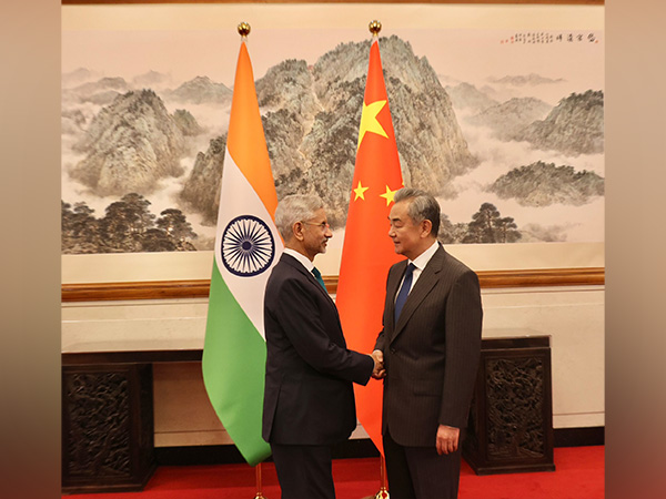 External Affairs Minister S. Jaishankar meets Chinese Foreign Minister Wang Yi in Beijing during his visit to China, ahead of the SCO Foreign Ministers’ meeting (Image: X/@DrSJaishankar)