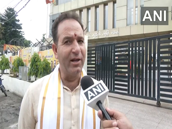 J-K Leader of Opposition Sunil Sharma (Photo/ANI)