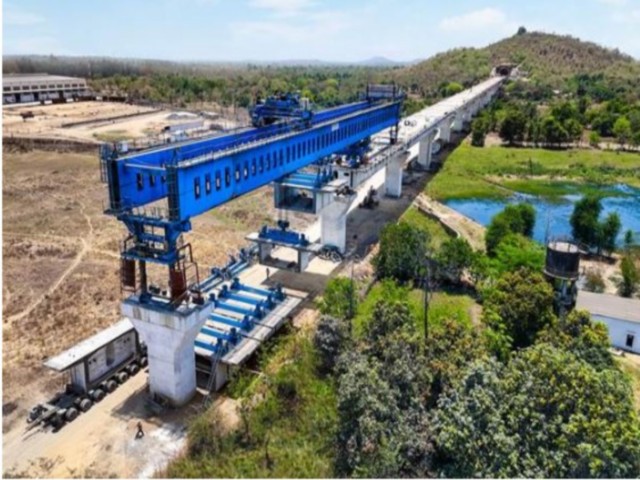 Visuals from the construction (Photo/Ministry of Railways)