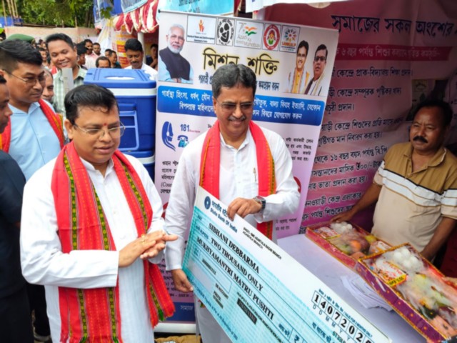 Tripura Chief Minister Manik Saha (Photo/CMO)