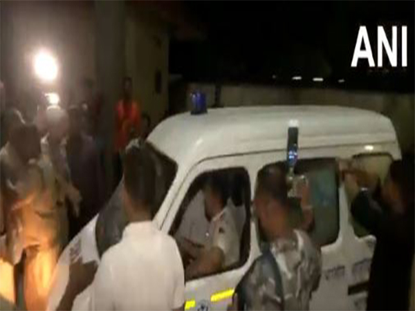 Mortal remains of Balasore student being taken to the postmortem centre of AIIMS (Photo/ANI)