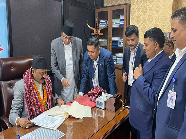 Rajkumar Gupta, (Left Corner)  (File Photo/ Nepal Ministry of Federal Affairs)