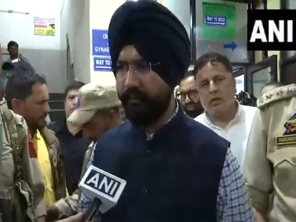 Doda Deputy Commissioner Harvinder Singh (Photo/ANI) 