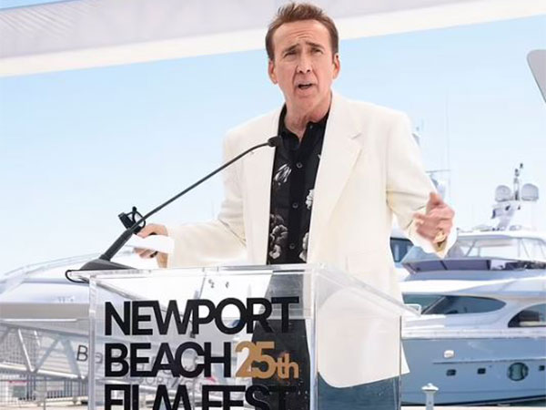 Nicolas Cage (Photo/Instagram/@newportbeachfilmfest)