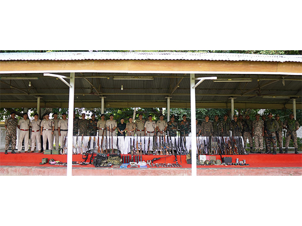 Security forces recover large cache of weapons in Manipur (Photo/ManipurPolice) Security forces recover large cache of weapons in Manipur (Photo/ManipurPolice)