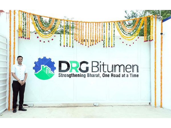 Rahul Garg, CEO & Founder, Moglix at the DRG Bitumen Plant