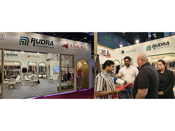 Rudra Ecovation Showcases Anaura at Textile Fair India (TFI) 2025