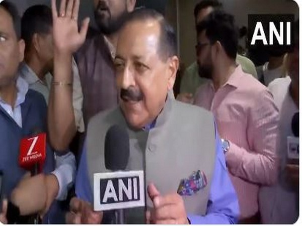 Union MoS (Independent Charge) for Science and Technology and Space, Jitendra Singh (Photo/ANI)