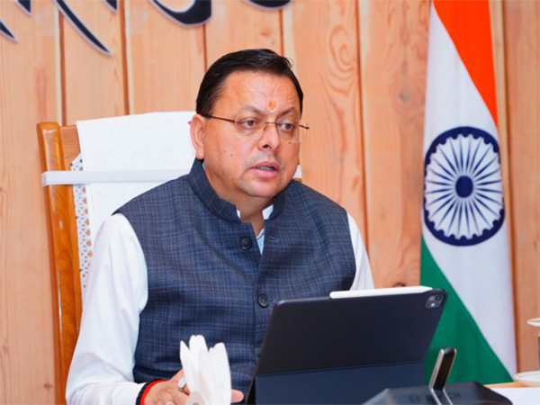 Uttarakhand Chief Minister Pushkar Singh Dhami (File photo/ANI)