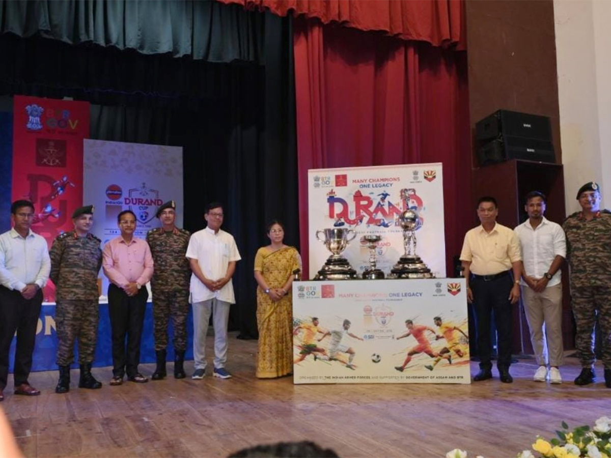 Visual of the ceremony (Photo: Durand Cup) 