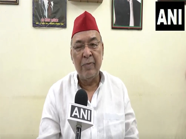 SP leader Ravidas Mehrotra. (Photo/ANI)