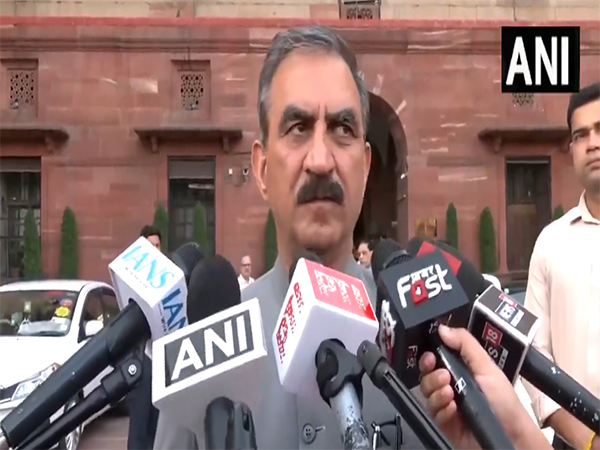 Himachal Pradesh CM Sukhvinder Singh Sukhu. (Photo/ANI)